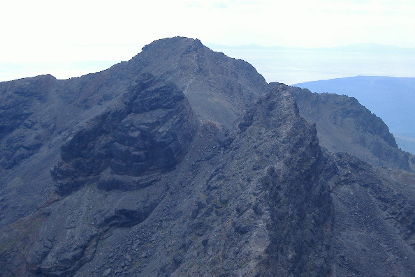 photograph looking west from Sgurr nan Gillean 