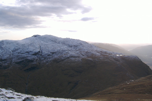 photograph looking across to Ben Dorain 