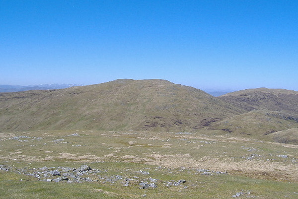 photograph looking across to the first Carn Dearg