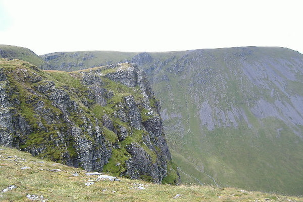 photograph looking across to Stob Poite Coire Ardair  