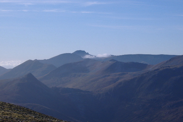 photograph looking across to the Grey Corries 