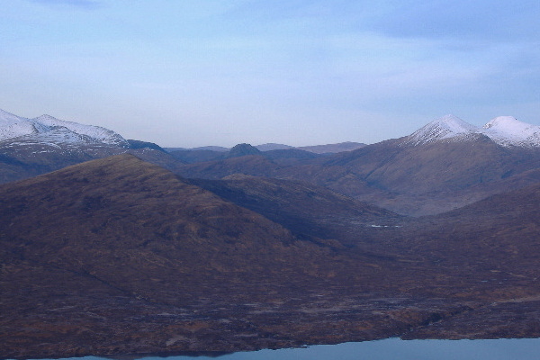 photograph looking north to Sgurr Innse