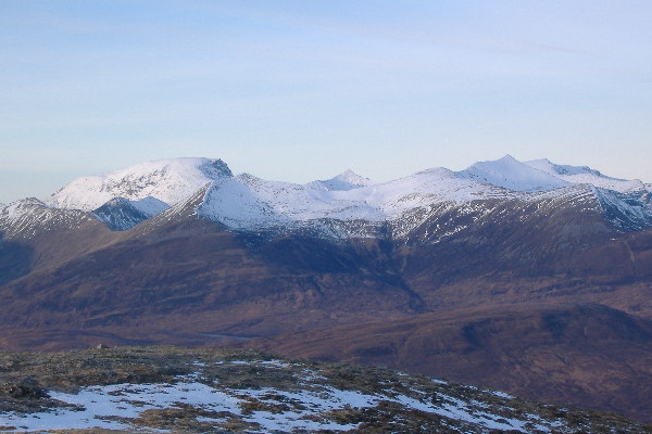 photograph looking north to Ben Nevis