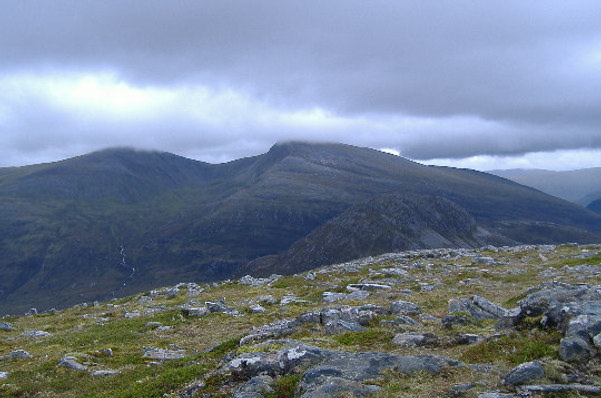 photograph of Stob Coire Easain and Stob a Choire Mheadhoin 