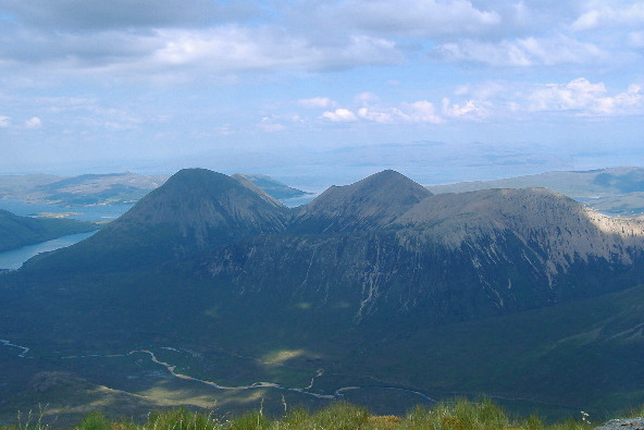 photograph of Sgurr Mhairi 