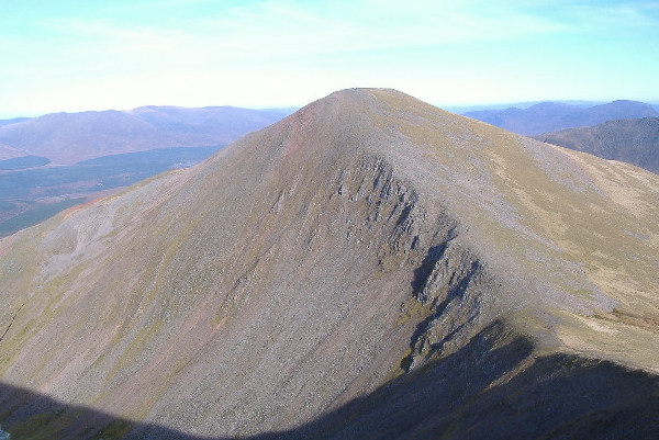 photograph looking across to Stob a Choire Mheadhoin 