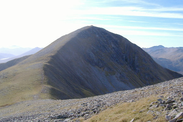 photograph looking across to Stob Coire Easain 