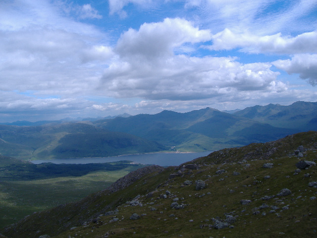 photograph of Beinn a Chochuill and Beinn Eunaich  