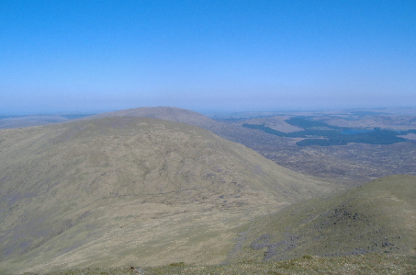 photograph looking across from Merrick to Shalloch on Minnoch 