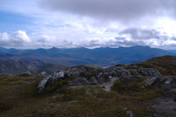 photograph of Ben Cruachan and the other neighbouring munros