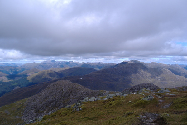 photograph of Ben Nevis and the Mamores 