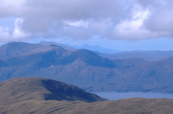 photograph looking northwest over to Knoydart