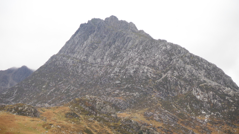  the Heather Terrace, that runs diagonally up the east face of Tryfan 