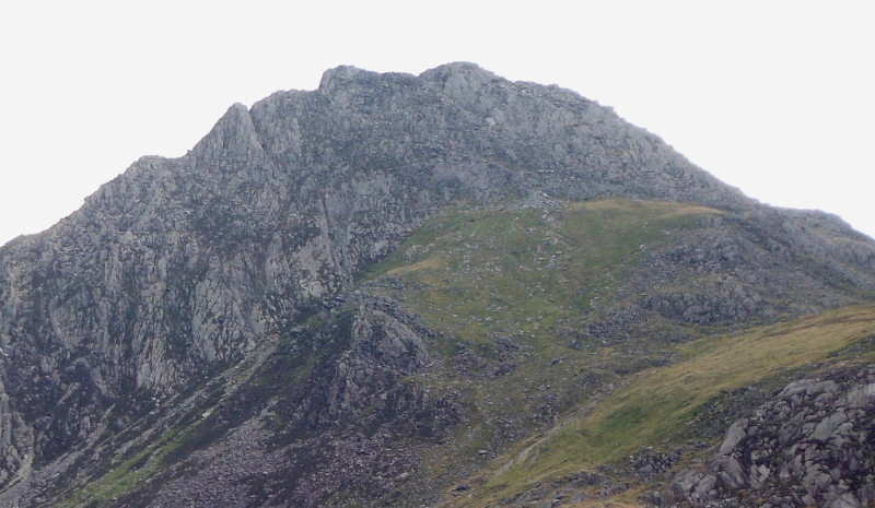  the top part of the west face of Tryfan 