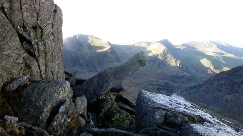  The Cannon, that sticks out over the west face of Tryfan 