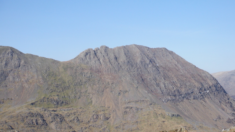  a closer view of Crib Goch 