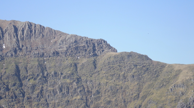  a possible bad step at the east end of Garnedd Ugain 