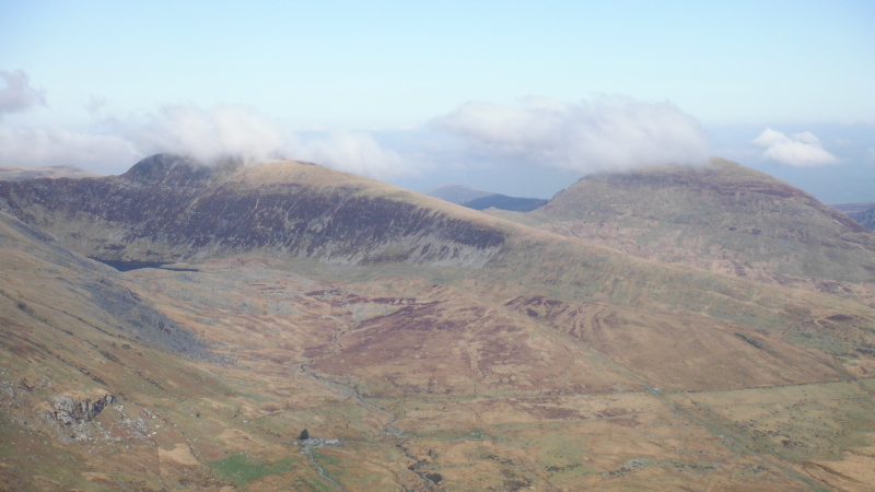  the cloud sitting on the hills 