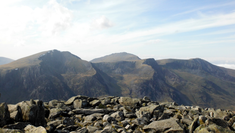  looking northwest to Y Garn and beyond 