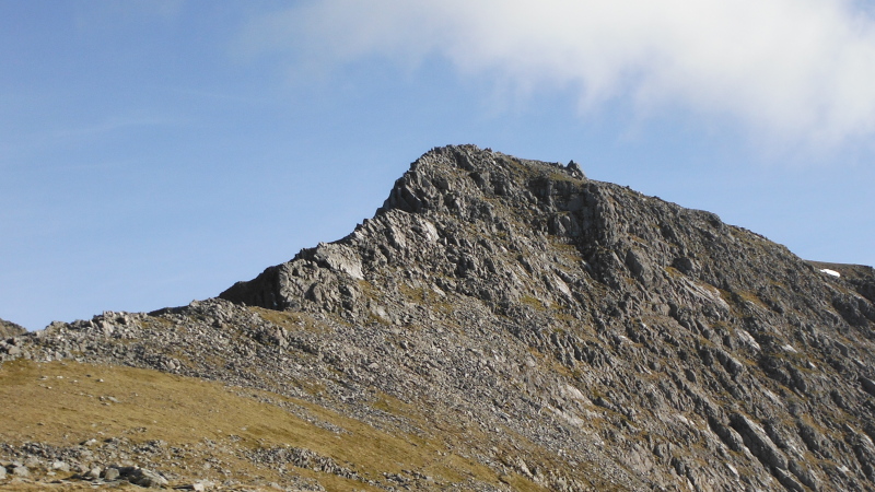  looking back up Y Gribin  