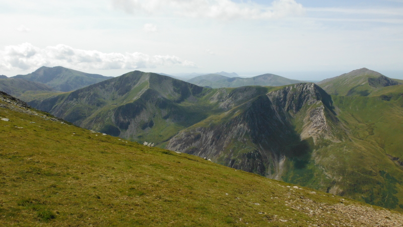  looking across to Y Garn amd Foel-goch 