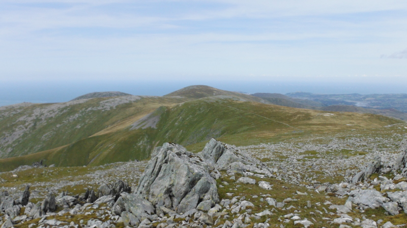  looking over the north end of the Carneddau 