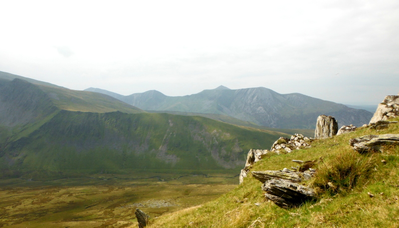  looking across to the Glyders 