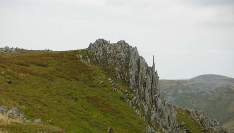  the summit of Yr Elen 