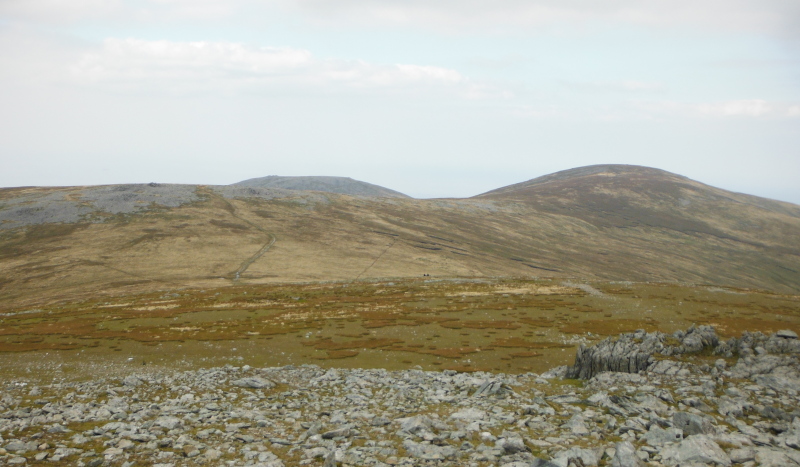  looking north from Foel Grach 