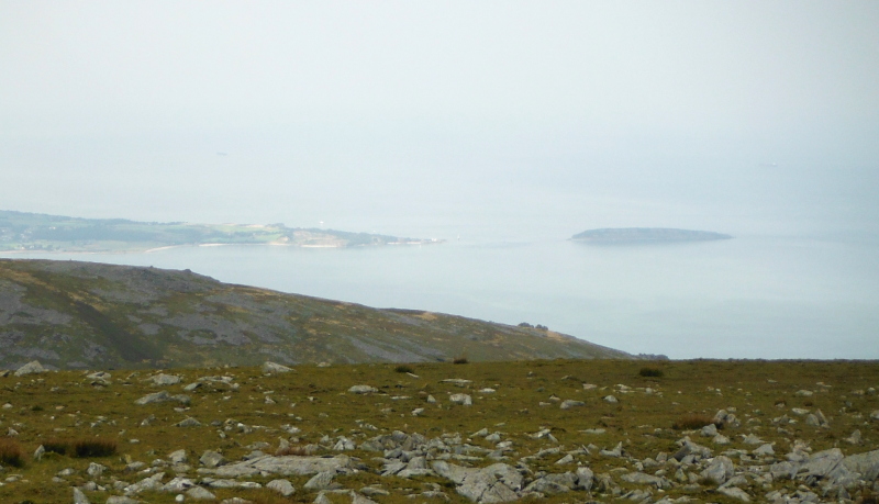  looking down on Penmon and Puffin Island 