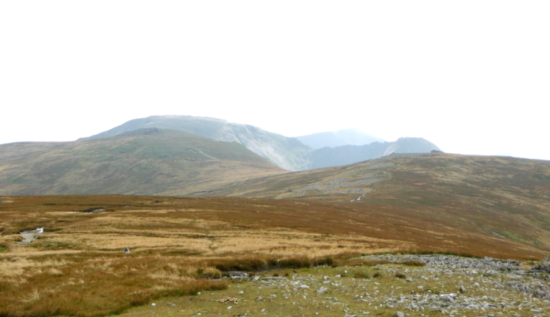  looking south from Foel-fras at the carneddau