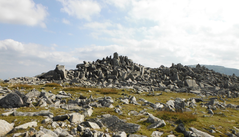  the summit of Carnedd Uchaf 