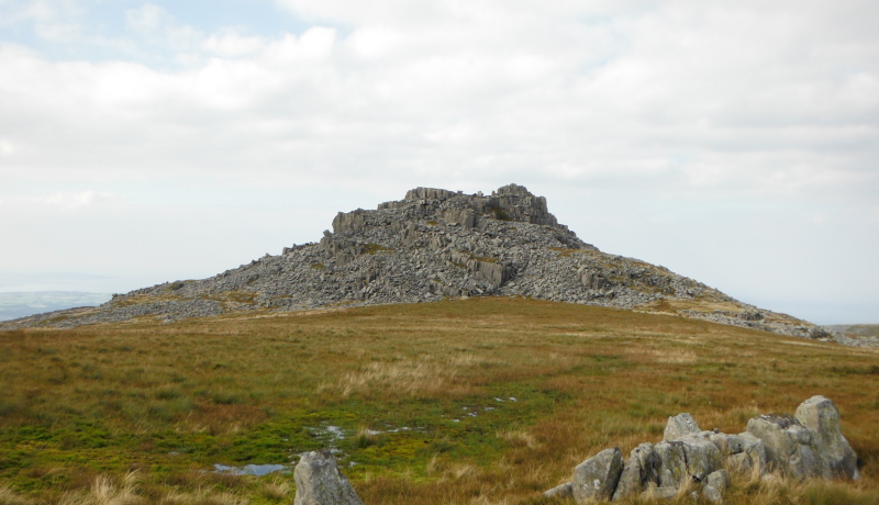  the next rocky outcrop, Bera Mawr 