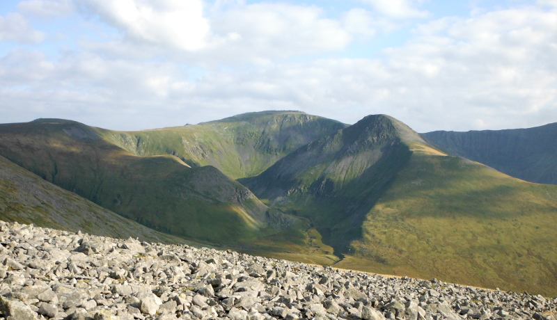  looking across to Yr Elen and Carnedd Dafydd 