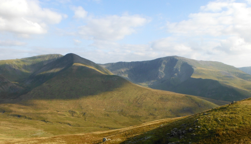  looking across to Yr Elen and Carnedd Dafydd 