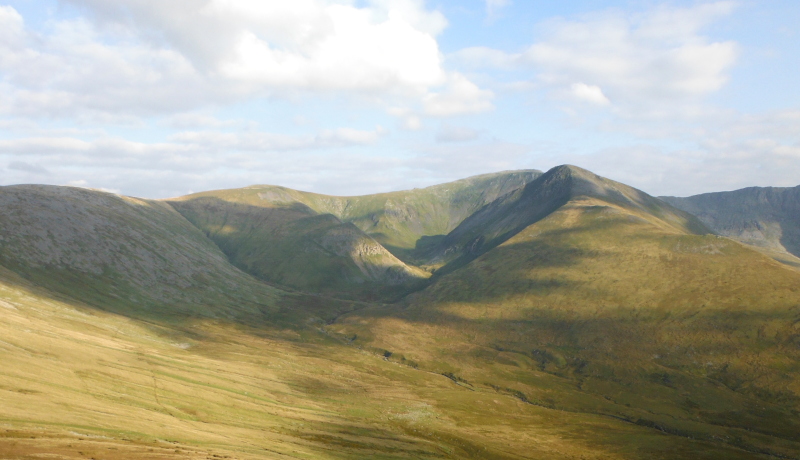  looking across to Yr Elen and Carnedd Dafydd 