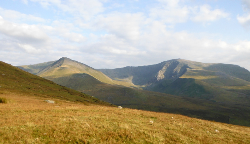  looking across to Yr Elen and Carnedd Dafydd 