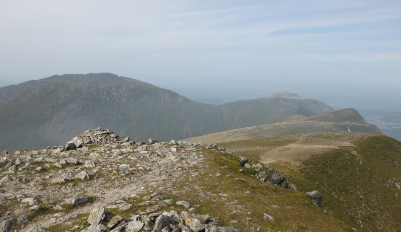  looking right down the ridge 