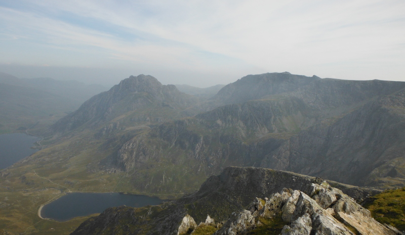  looking across to Tryfan and the Glyders 