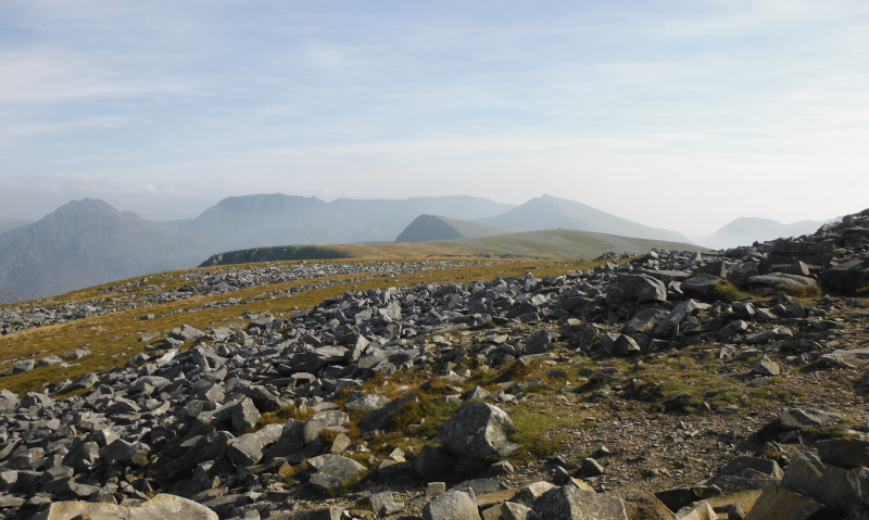  looking right up the ridge 