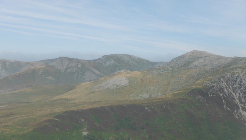  looking across to the Carneddau 