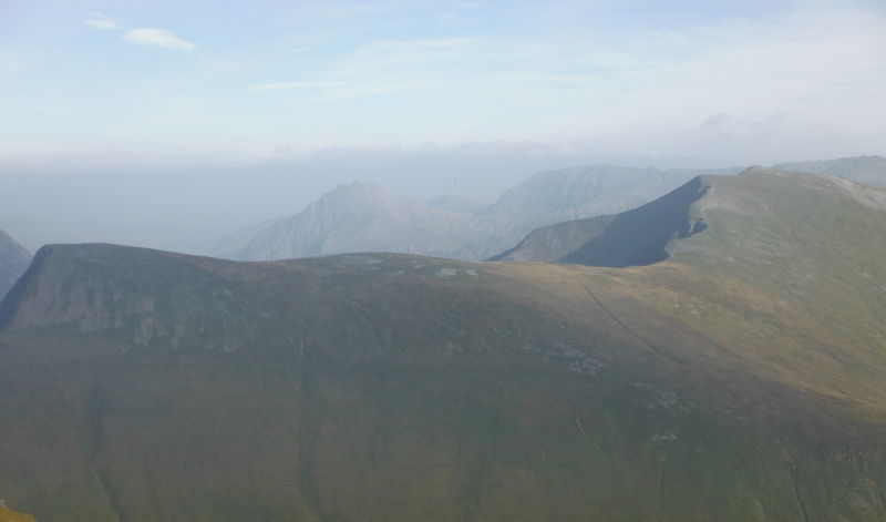  looking over to the Glyders