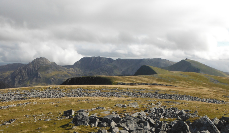  looking right round the Glyders