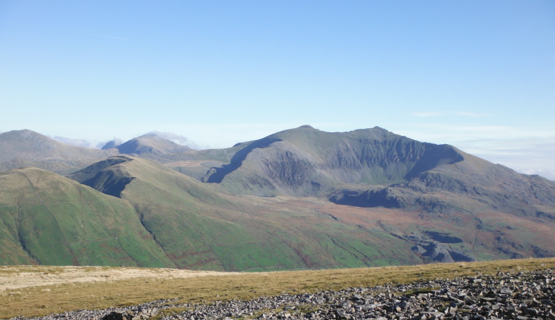  looking across to Snowdon