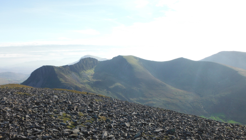  looking over to the Nantlle Ridge 