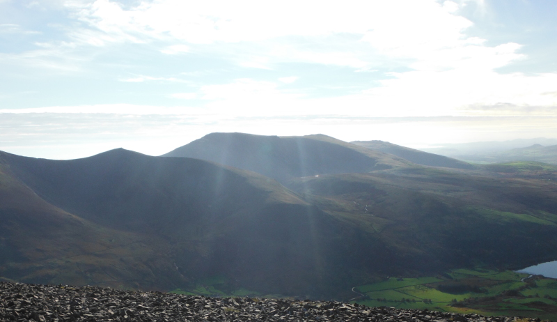  looking over to Craig Cwm Silyn and Mynydd Graig Goch 