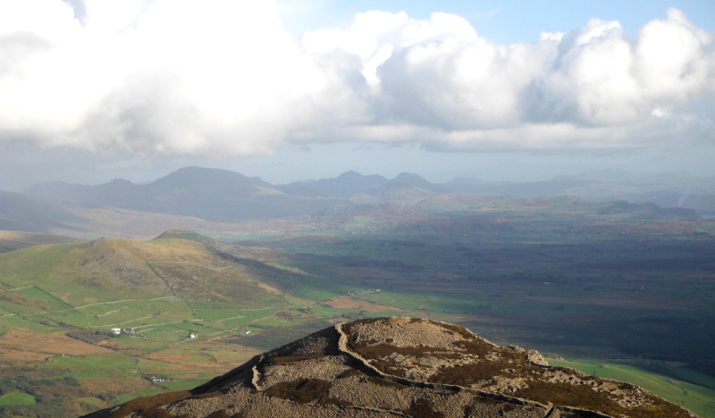  looking across to Moelwyn Mawr and Moelwyn Bach 