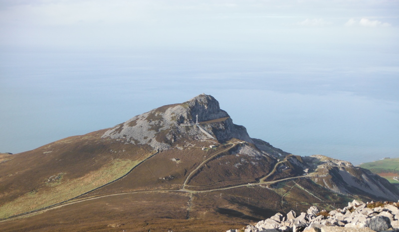  looking down on Garn For 