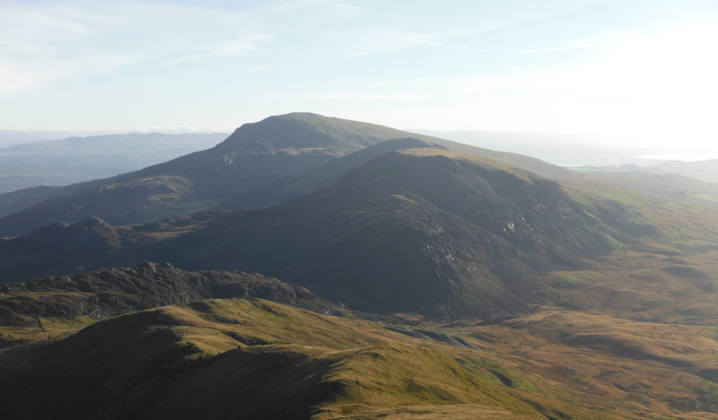  looking across to Moel Hebog 