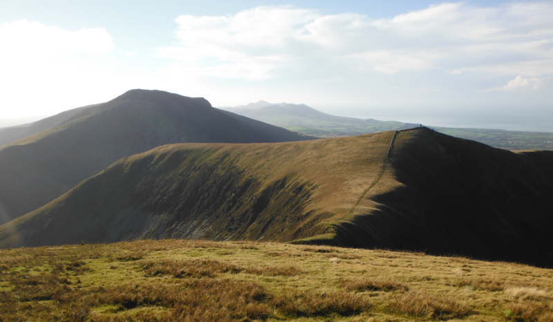  looking over to Mynydd Tal-y-mignedd and Craig Cwm Silyn 